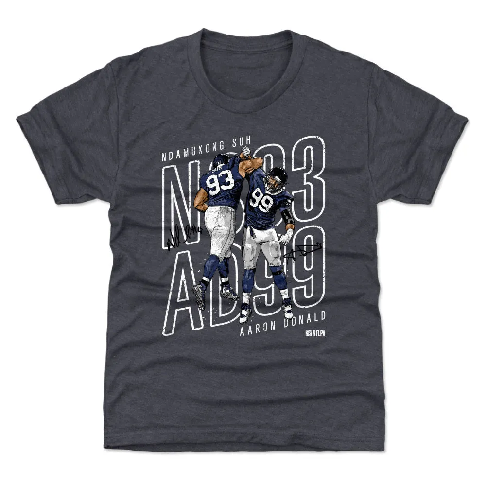 Aaron Donald & Ndamukong Suh Celebration W WHT