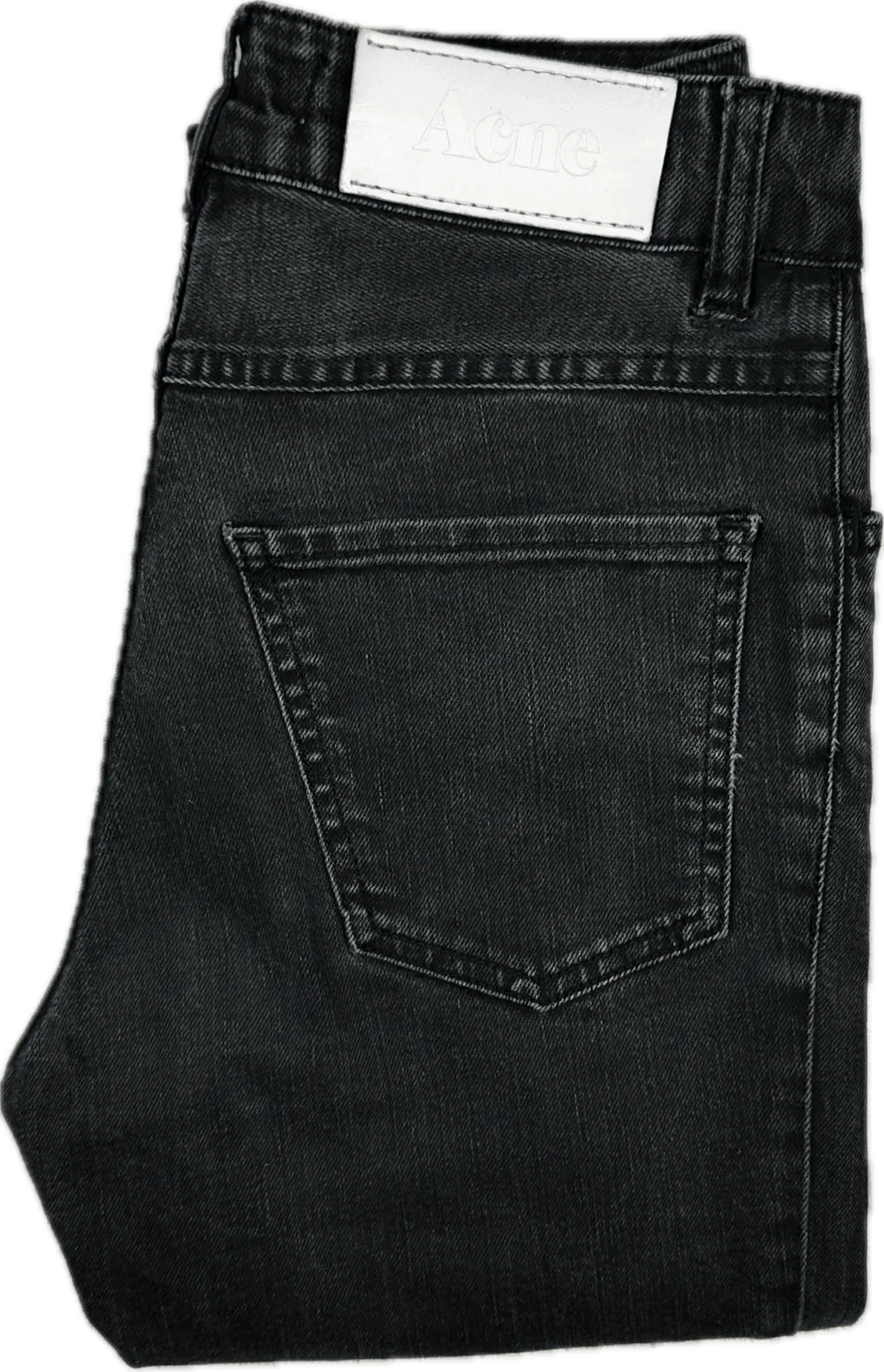 Acne Ladies 'Needle Wet Cash' High Slim Jeans - Size 26/32