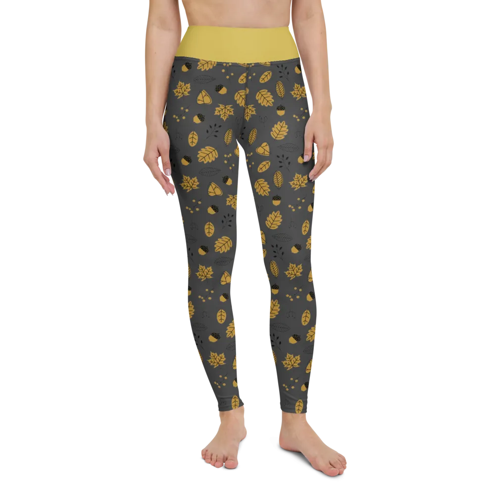 Acorns and Leaves Leggings