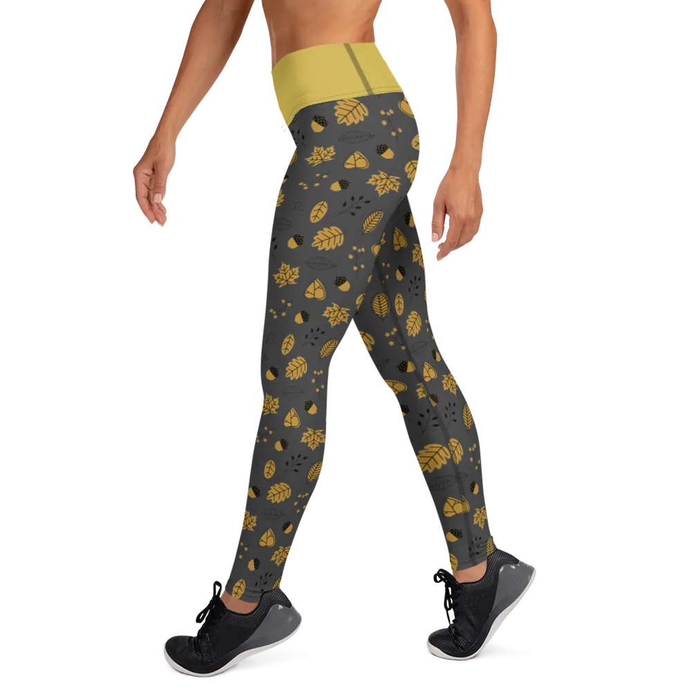 Acorns and Leaves Leggings