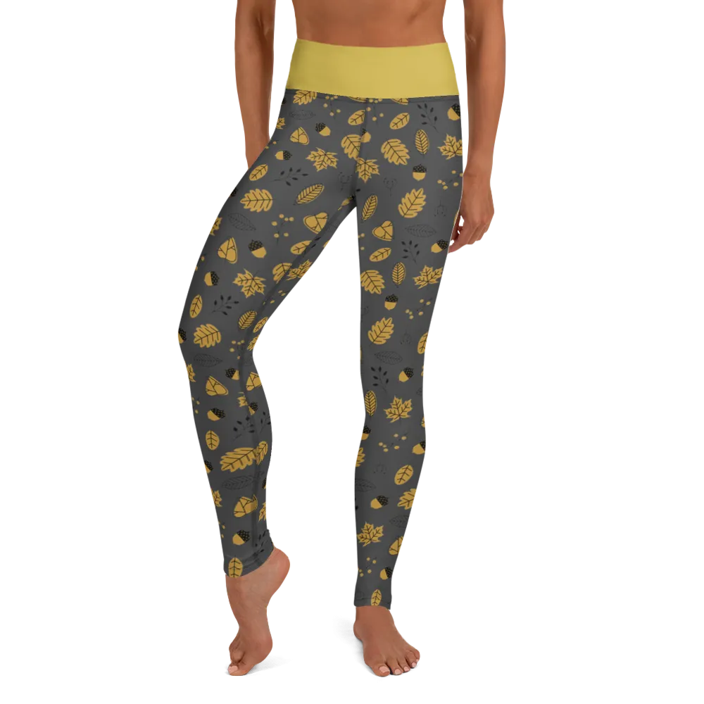Acorns and Leaves Leggings