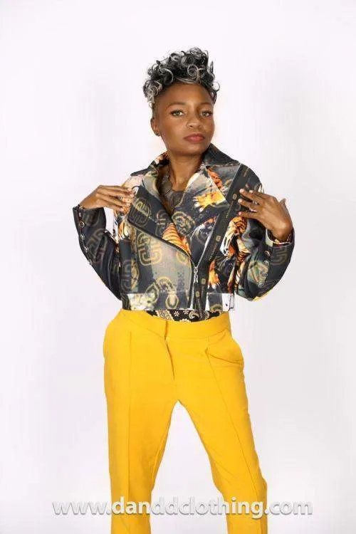 African Jacket Tiger print for Women