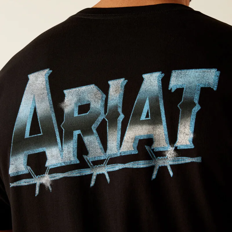 Ariat Men's Ariat Chrome Wire T-Shirt, Black