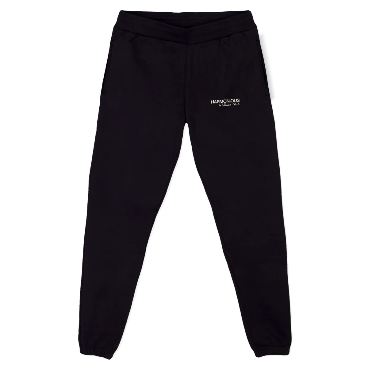 BLACKJOGGERS Black Relaxed Sweatpants.