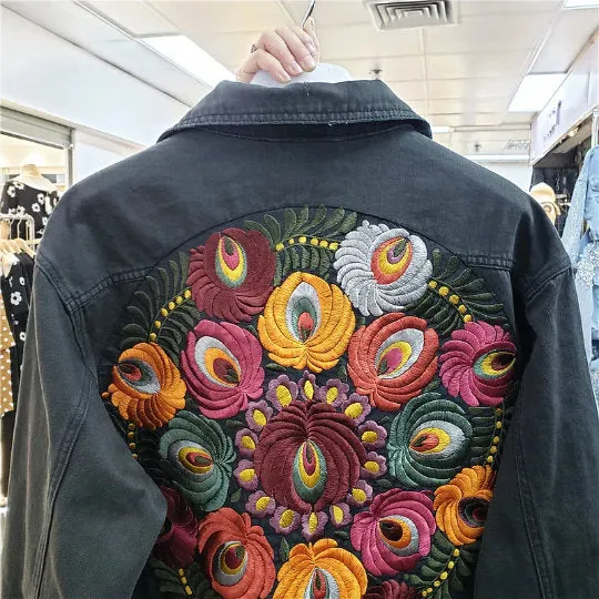 Boho Chic Denim Jacket