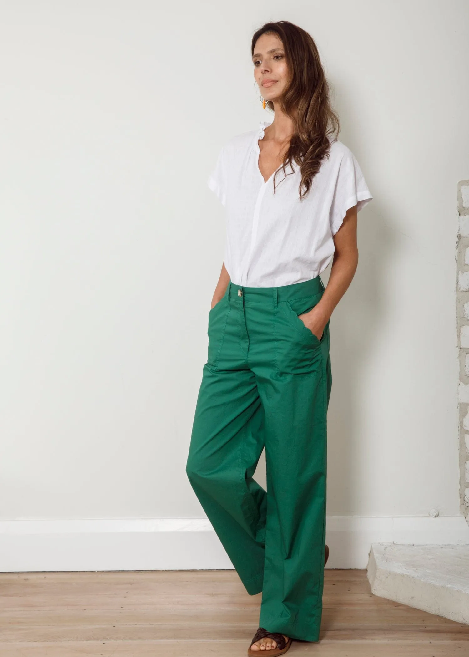 Dalston Sandy Pant Lime