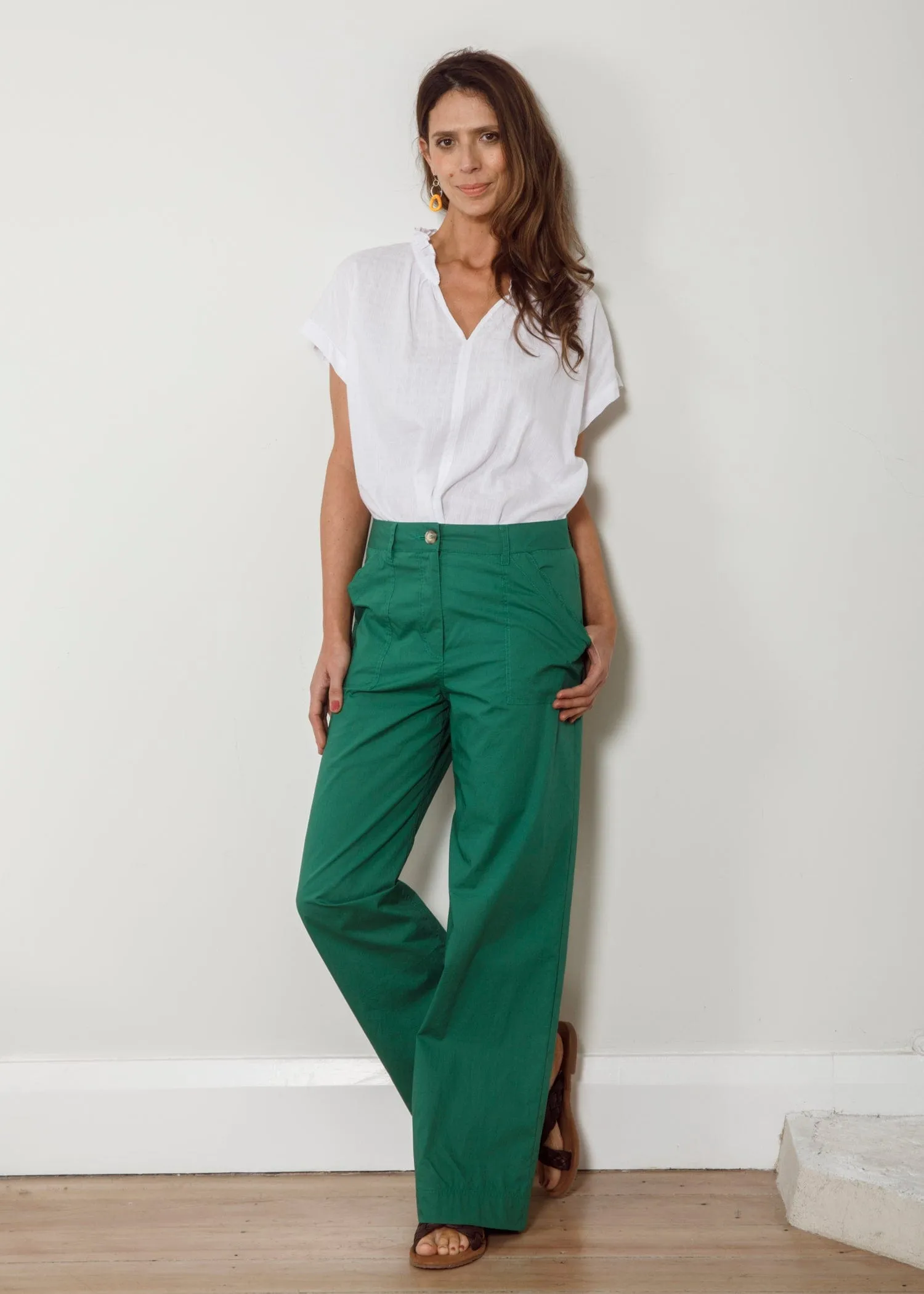 Dalston Sandy Pant Lime