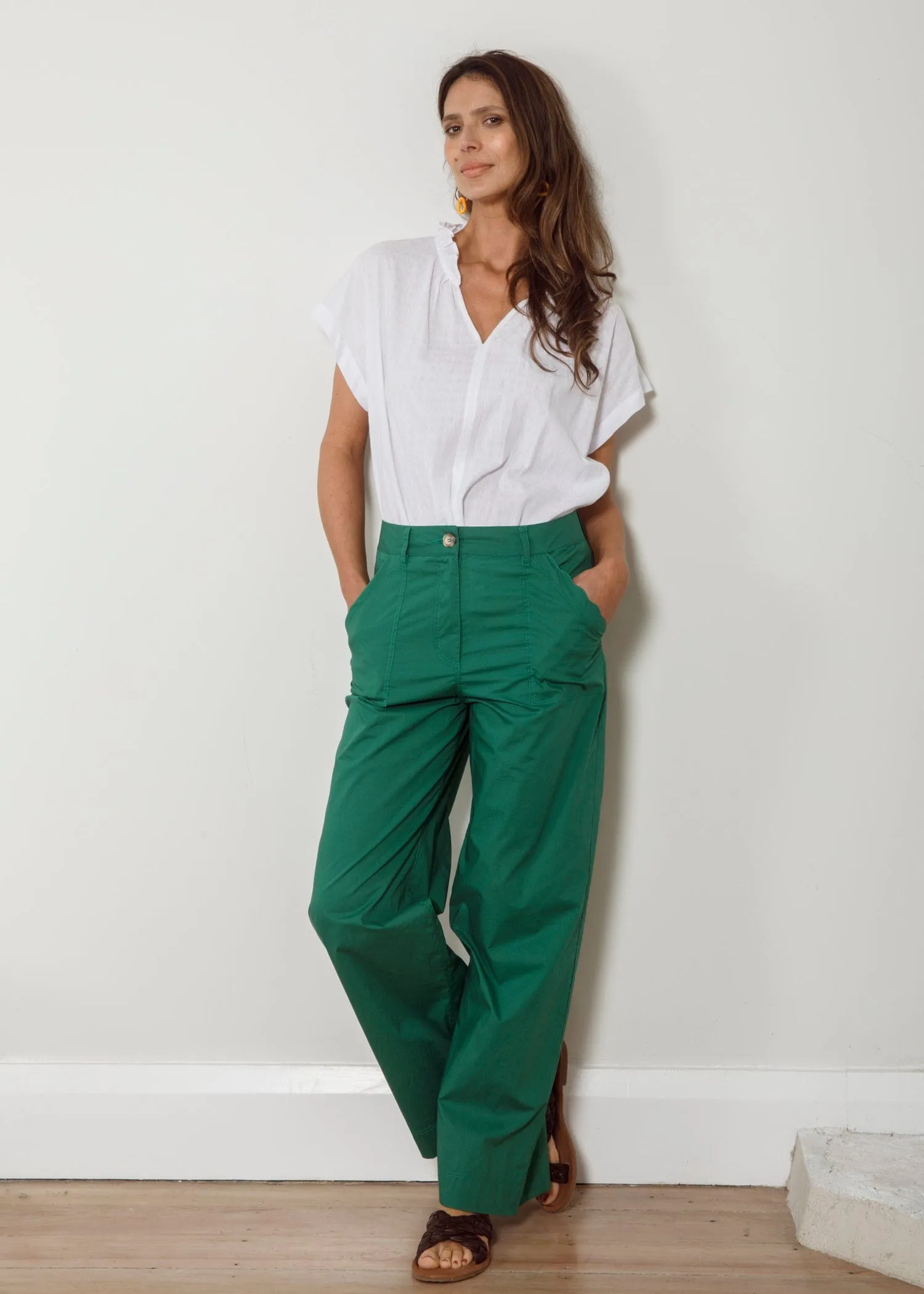 Dalston Sandy Pant Lime