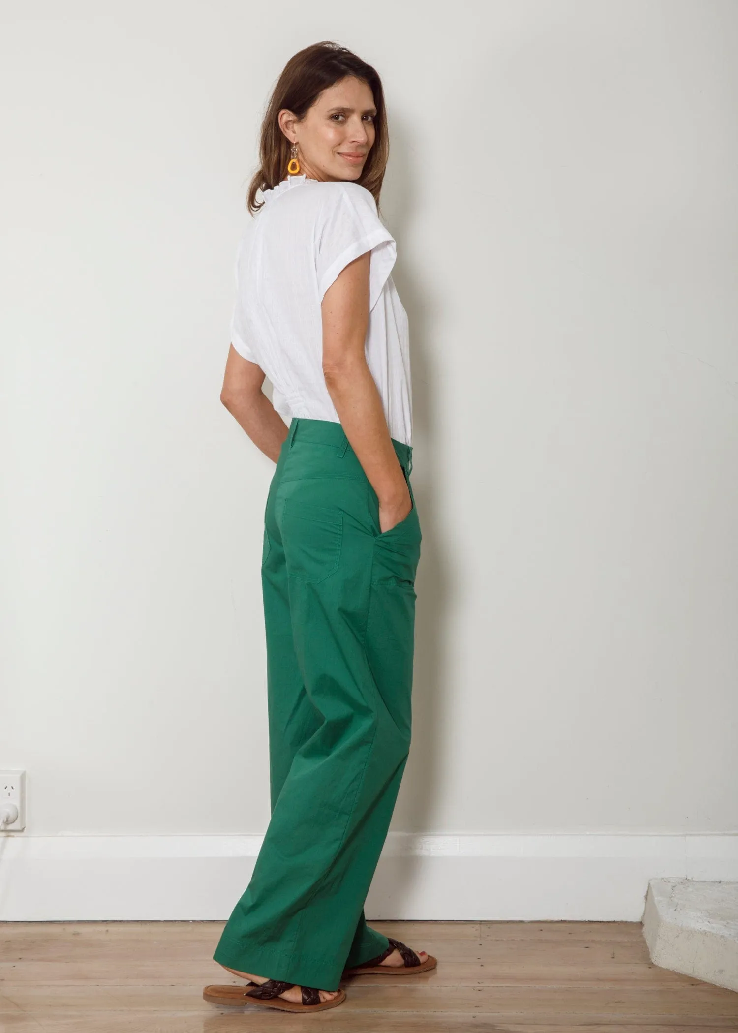 Dalston Sandy Pant Lime