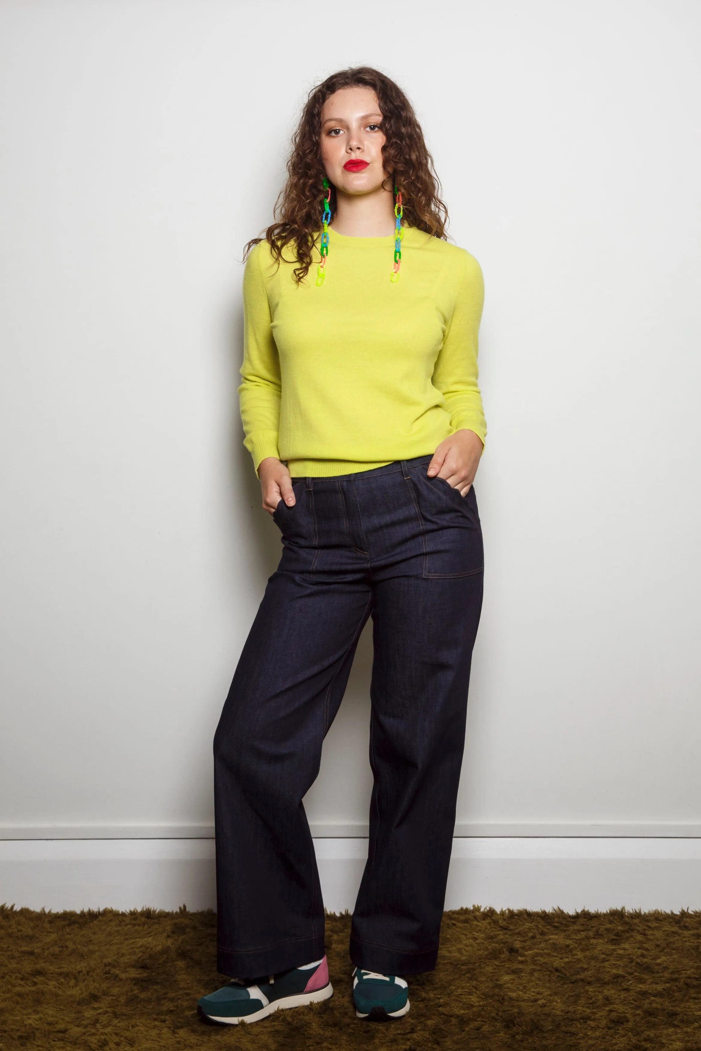 Dalston Sandy Pants Indigo Denim