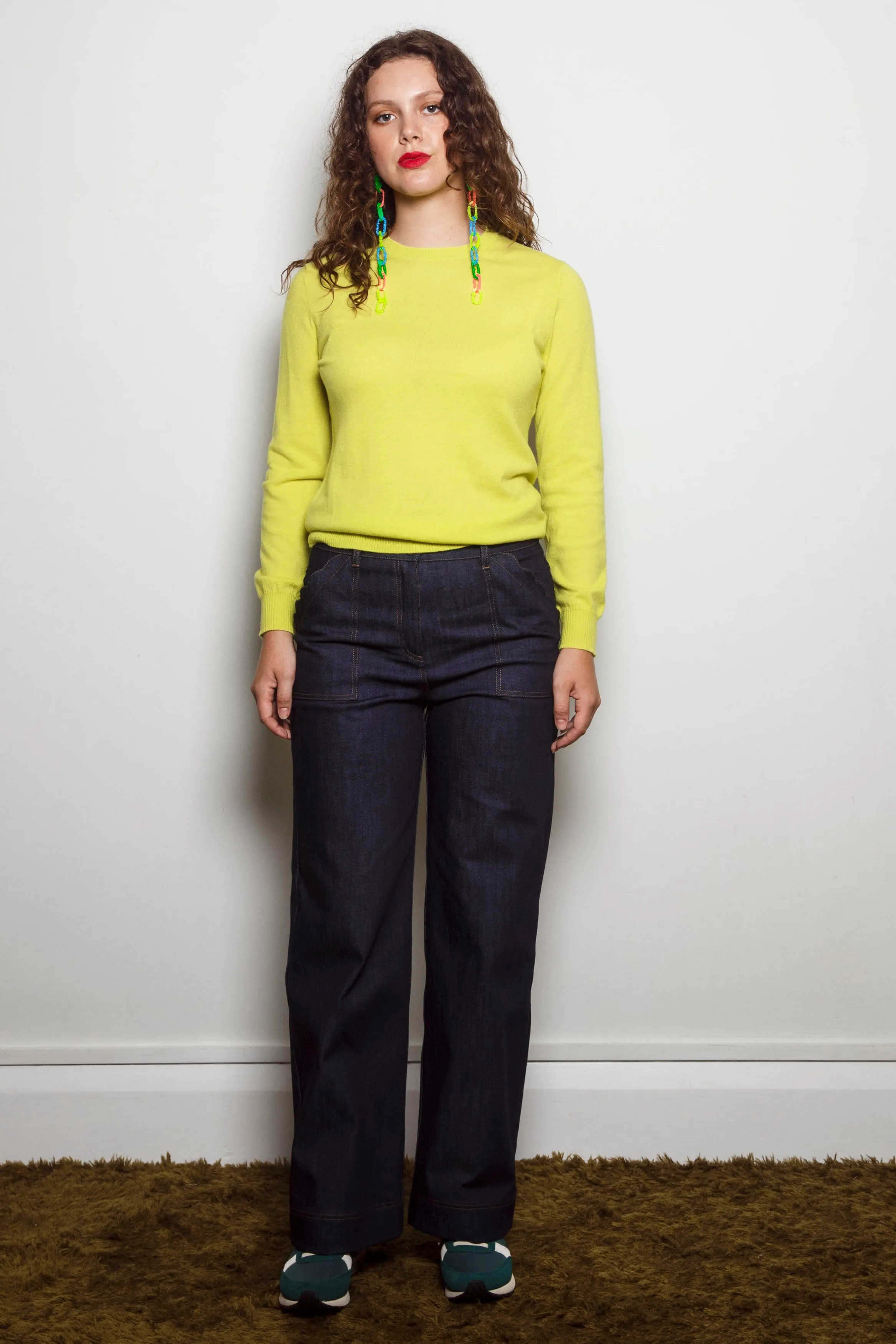 Dalston Sandy Pants Indigo Denim