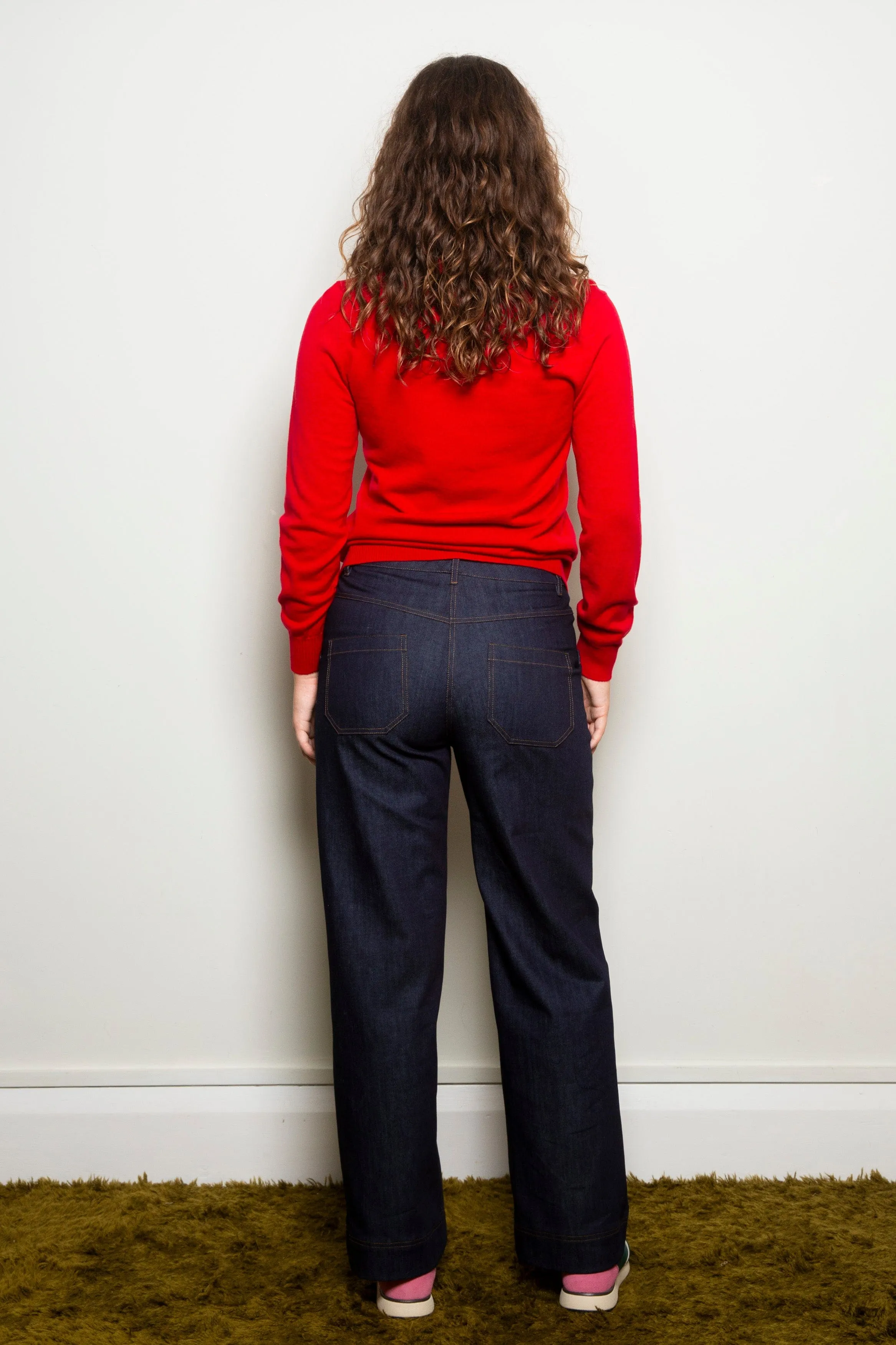 Dalston Sandy Pants Indigo Denim