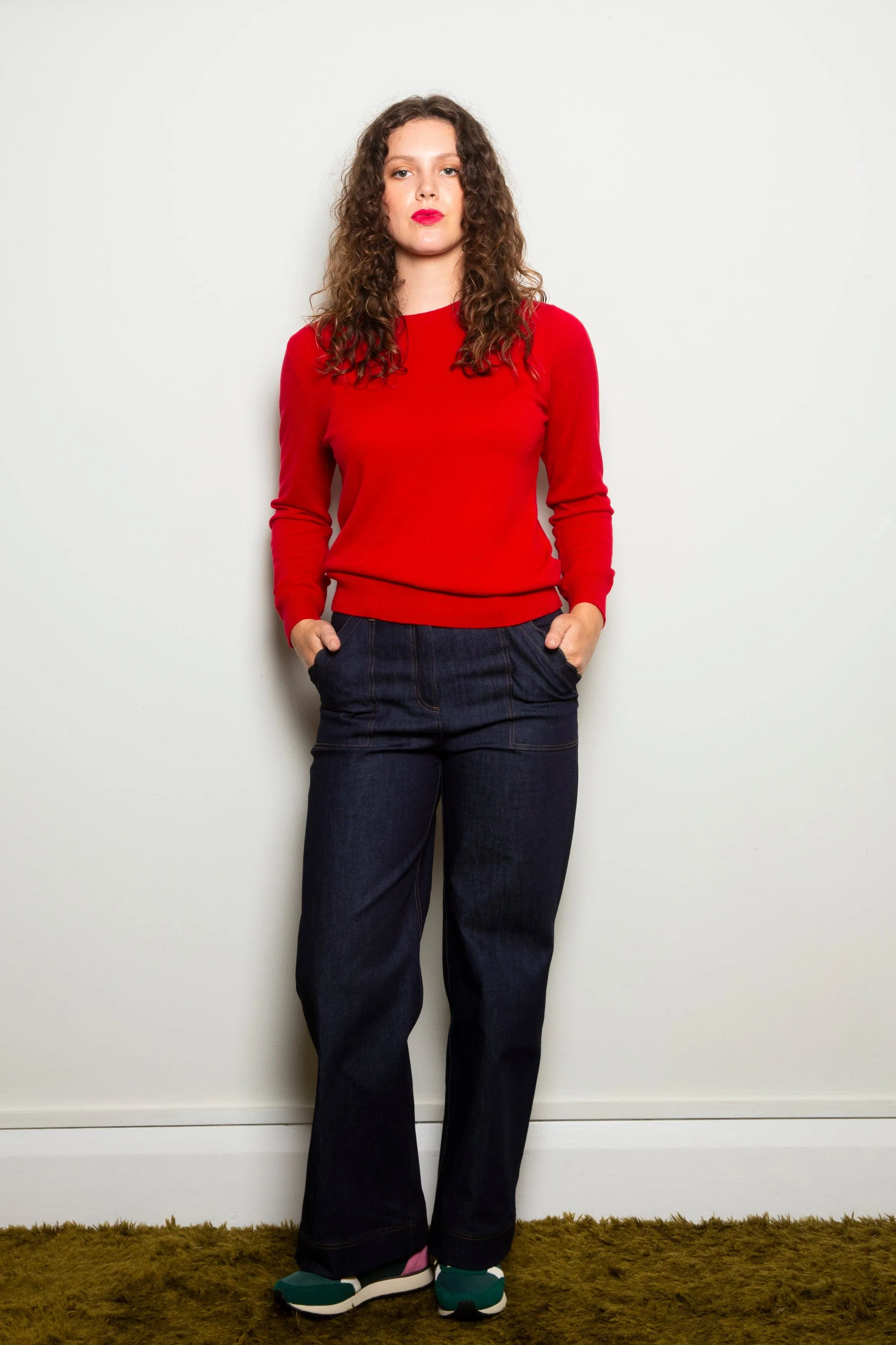 Dalston Sandy Pants Indigo Denim