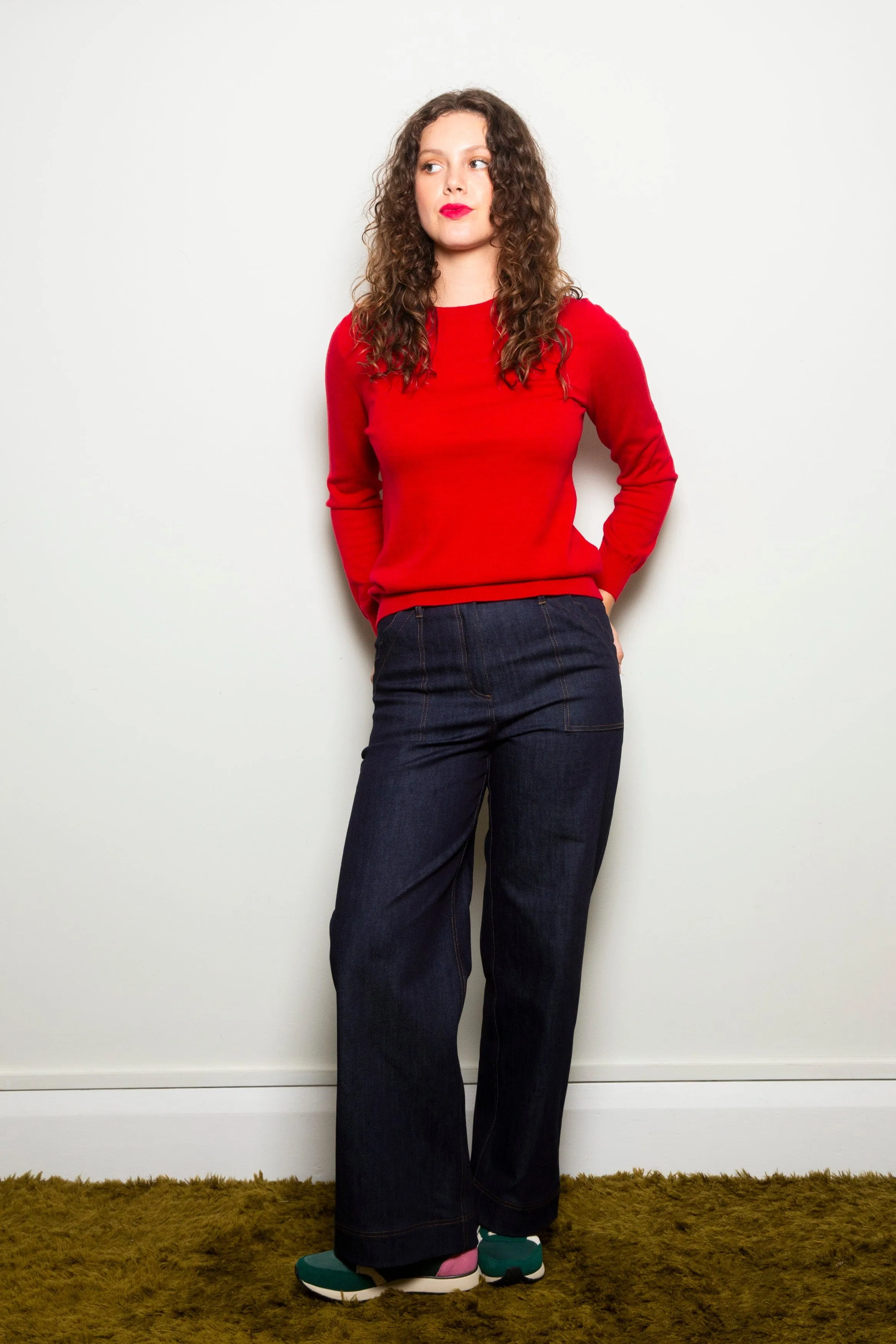 Dalston Sandy Pants Indigo Denim