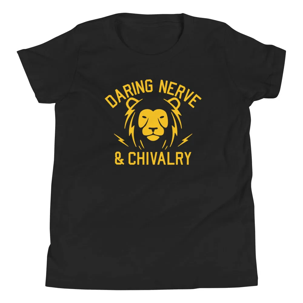 Daring, Nerve, And Chivalry Kid's Youth Tee