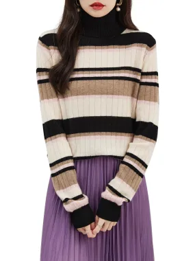 Eva Woman Turtleneck Sweater