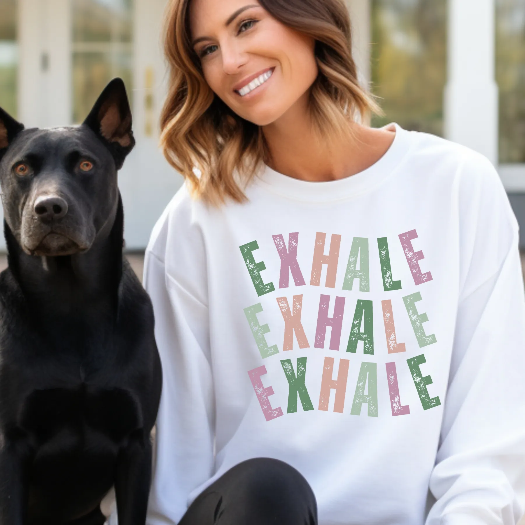 Exhale Comfort Women's Midweight Sweatshirt