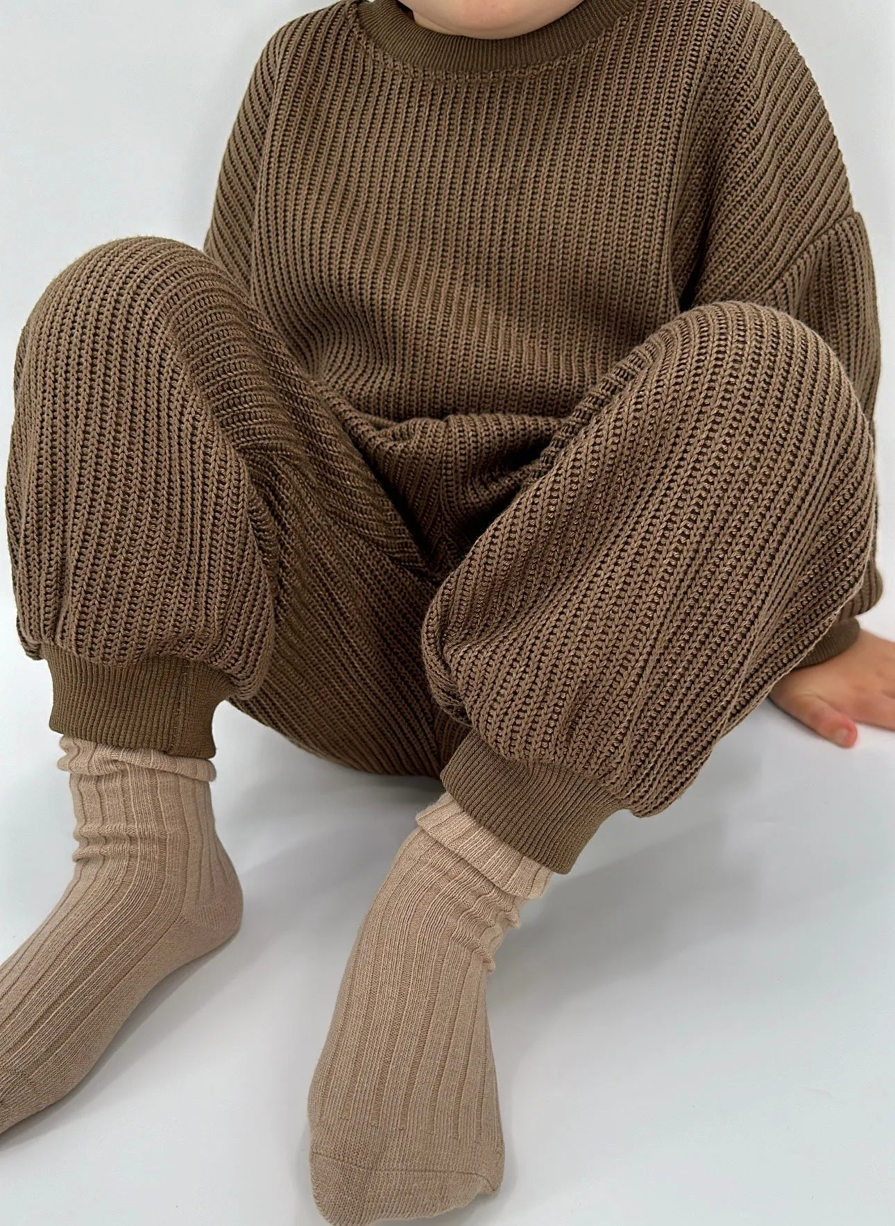 Fall cozy knit set