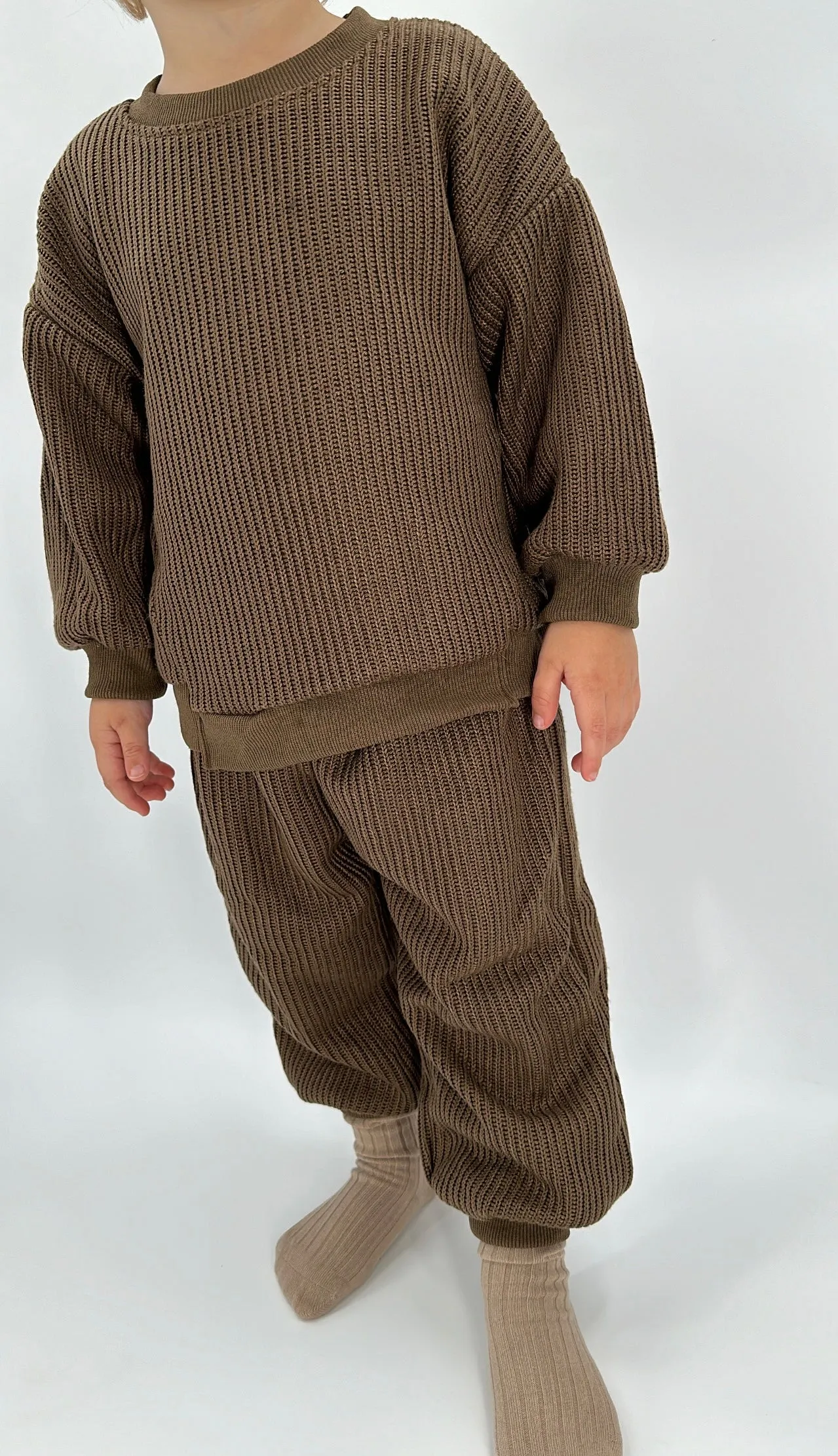 Fall cozy knit set