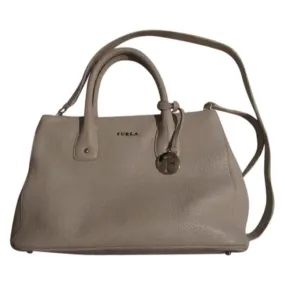 Furla New Pursesnew Designer Purses Ivory Blush Textured Leather Satchel