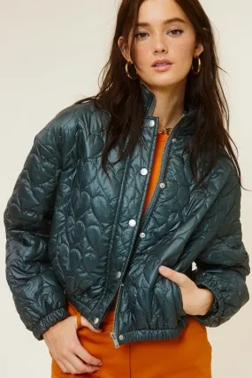 Heart Struck Puffer Jacket