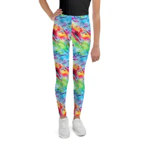 Hyper-Realistic Multicolor Drips & Drops Leggings