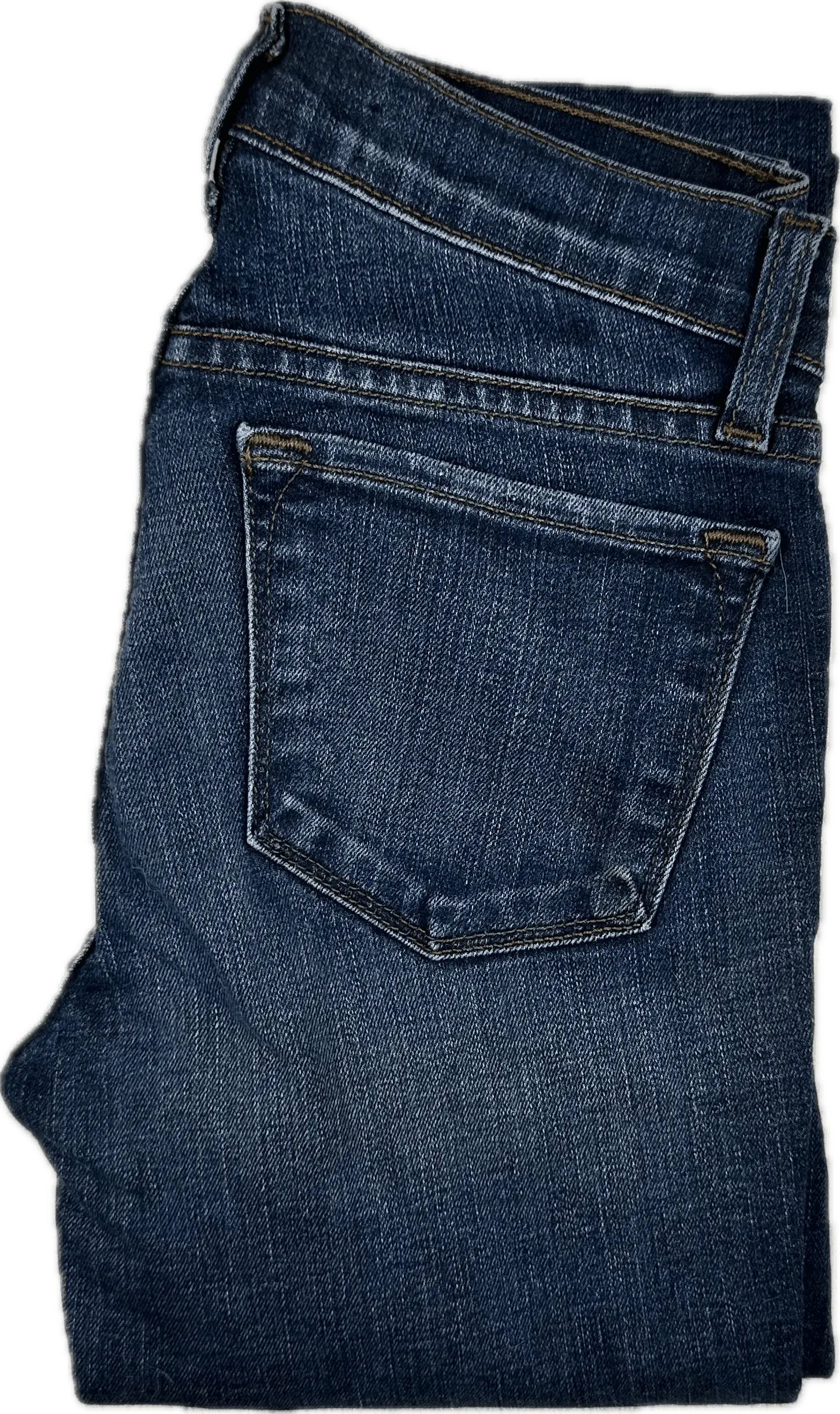 J Brand Mid Rise Rail Jeans in 'Norfolk' - Size 25