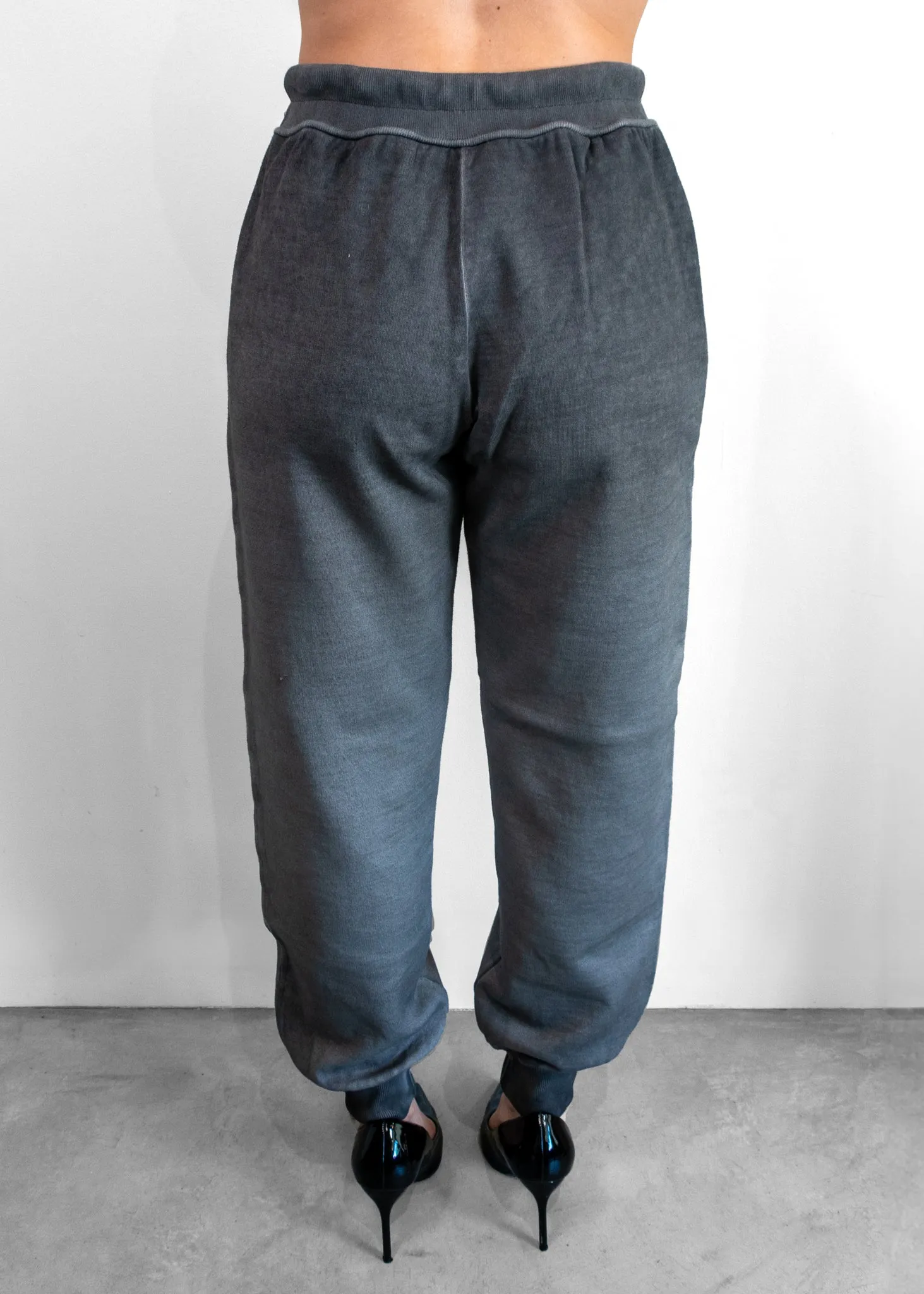 Louis Vuitton Over-dyed Cotton Sweatpants With Lv Patch