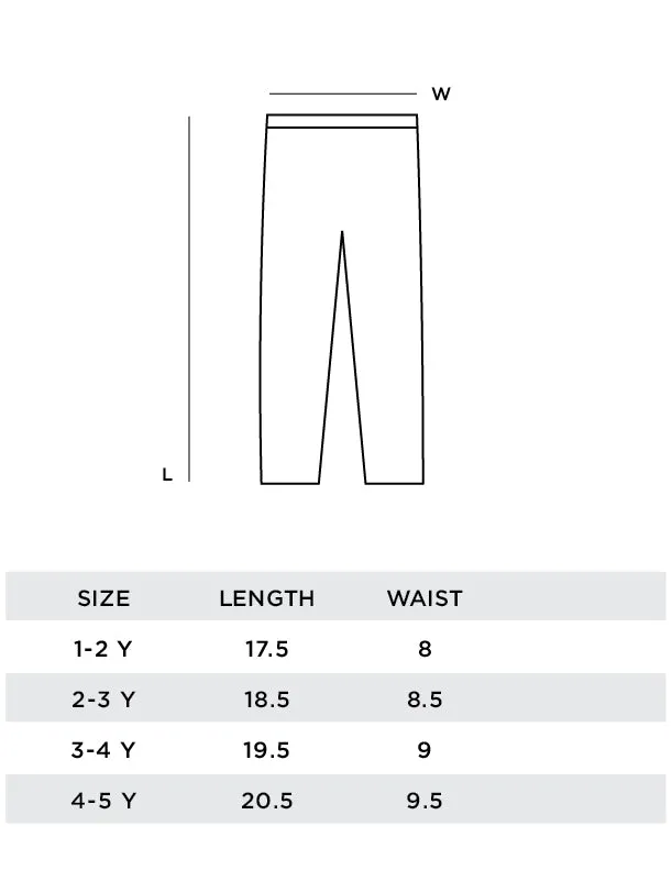 Marine Blue Girl Leggings
