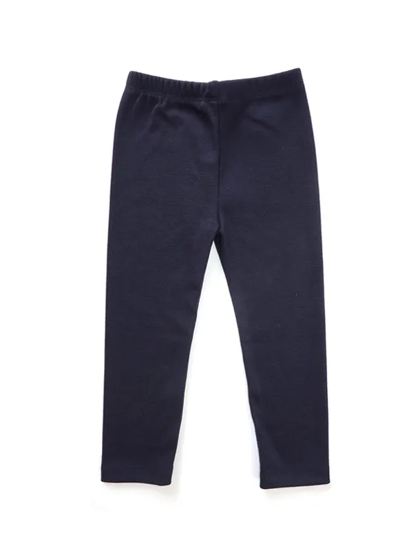 Marine Blue Girl Leggings