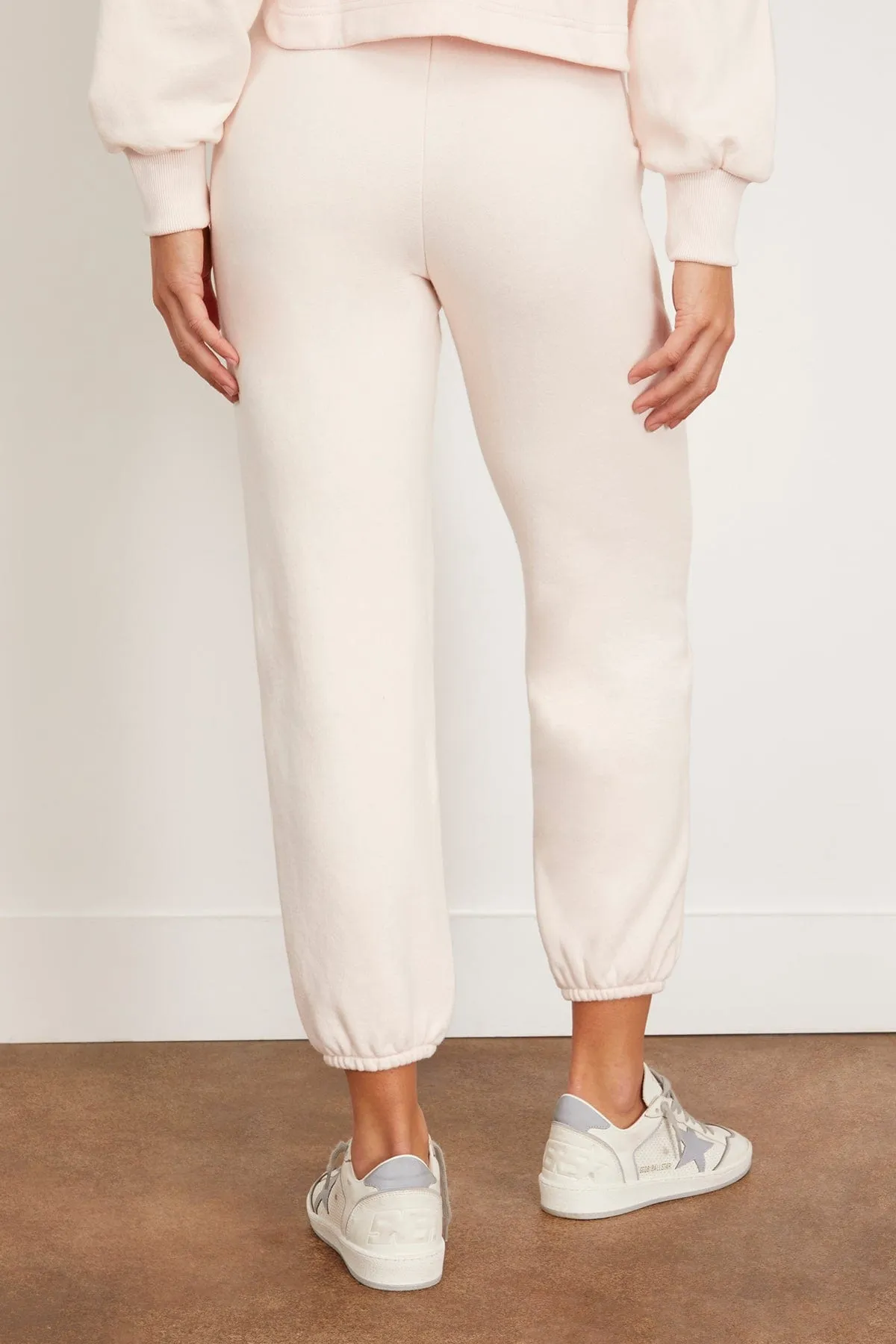 Mason Low Rise Relaxed Sweatpant in Mallow