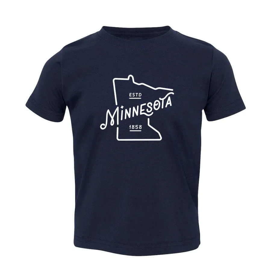MN Outline Toddler's Tee