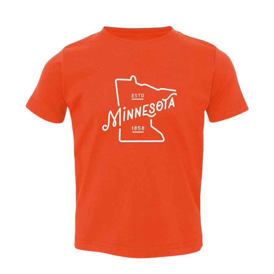 MN Outline Toddler's Tee