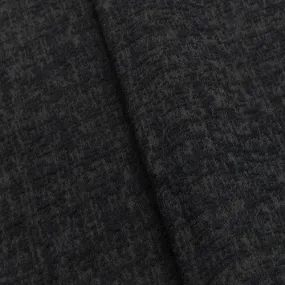 Navy/Gray Wool Blend Textured Jacquard Jacketing Fabric