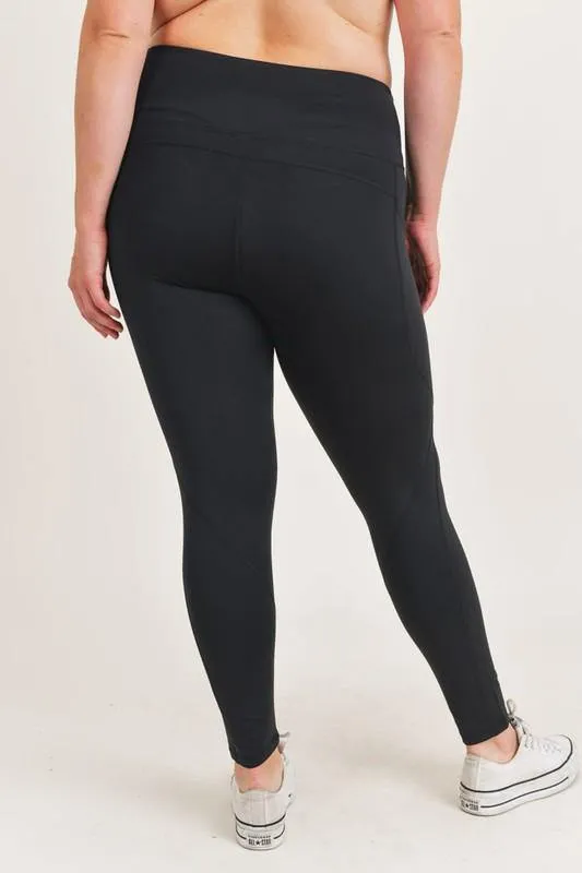 ON THE RUN HIGHWAIST PANEL LEGGINGS