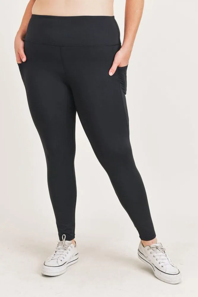 ON THE RUN HIGHWAIST PANEL LEGGINGS