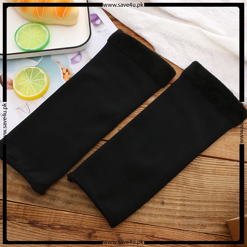 Perfect Support Soft and Warm Knee Warmer for Winter - Black