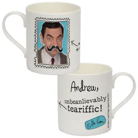 Personalised Unbeanlievably teariffic! Bone China Mug