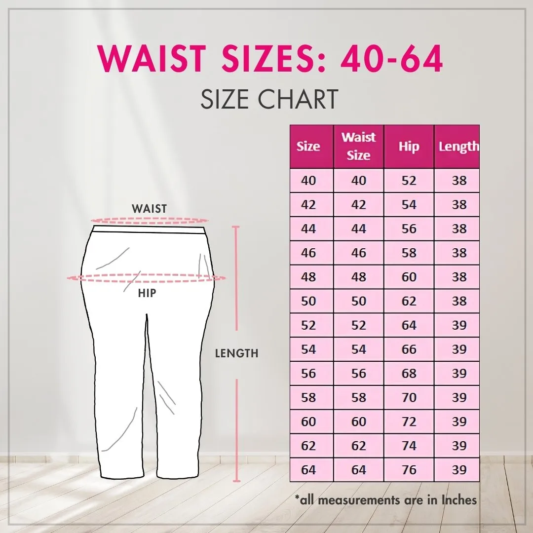 Plus Size Wide Leg Pants (Palazzos)