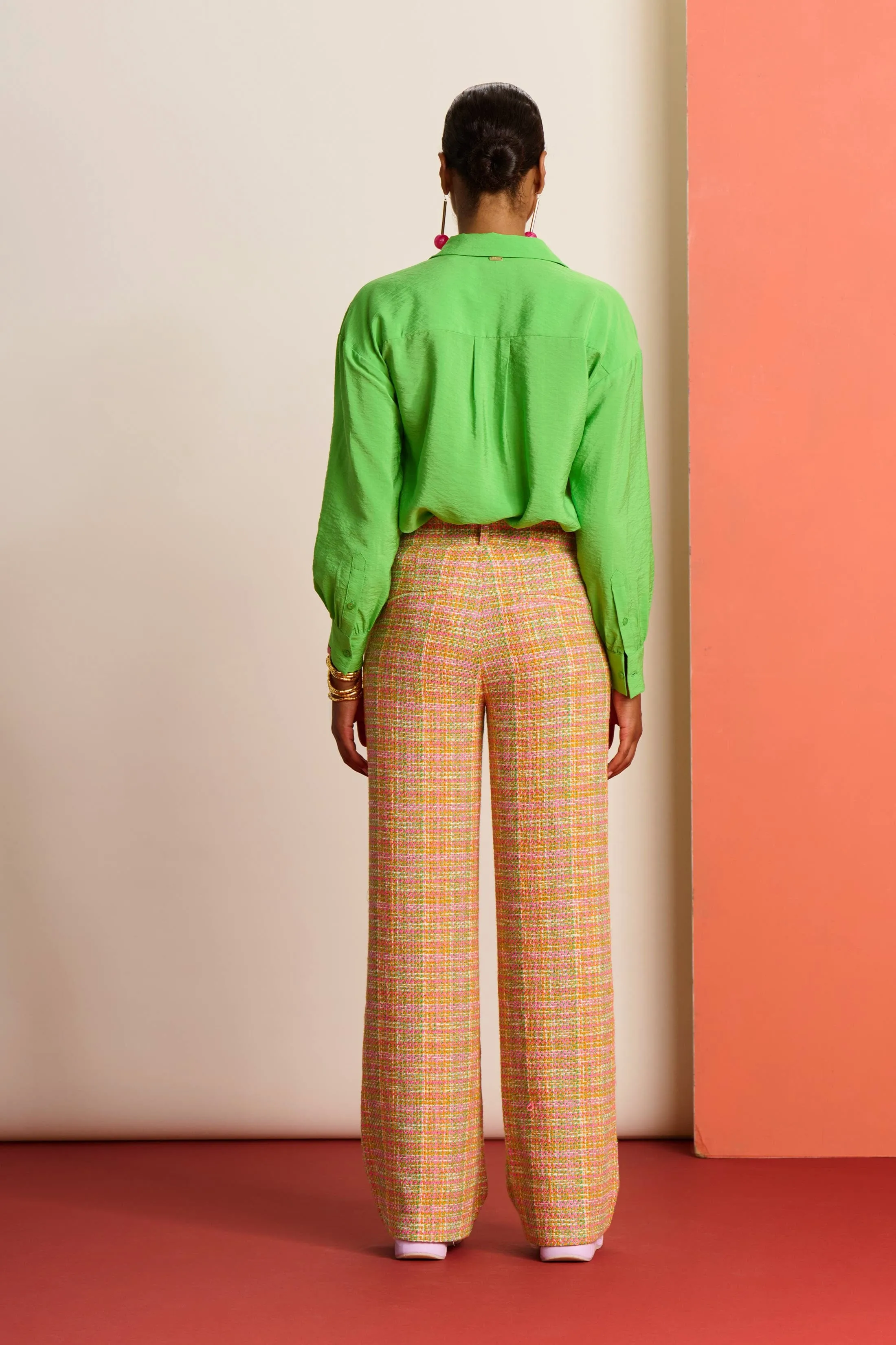 POM Amsterdam Sunset Tweed Pants