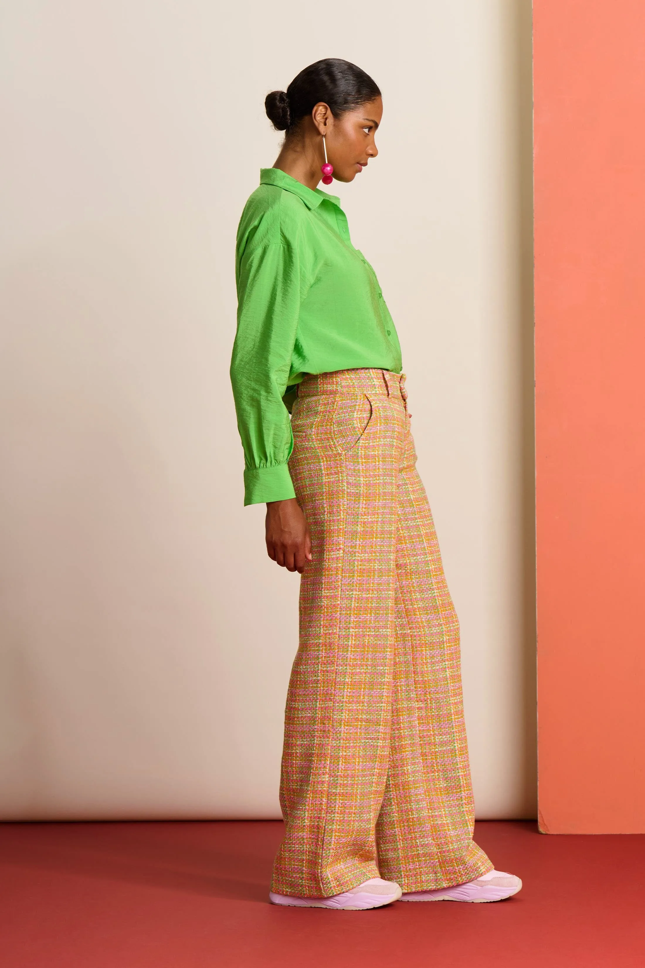 POM Amsterdam Sunset Tweed Pants