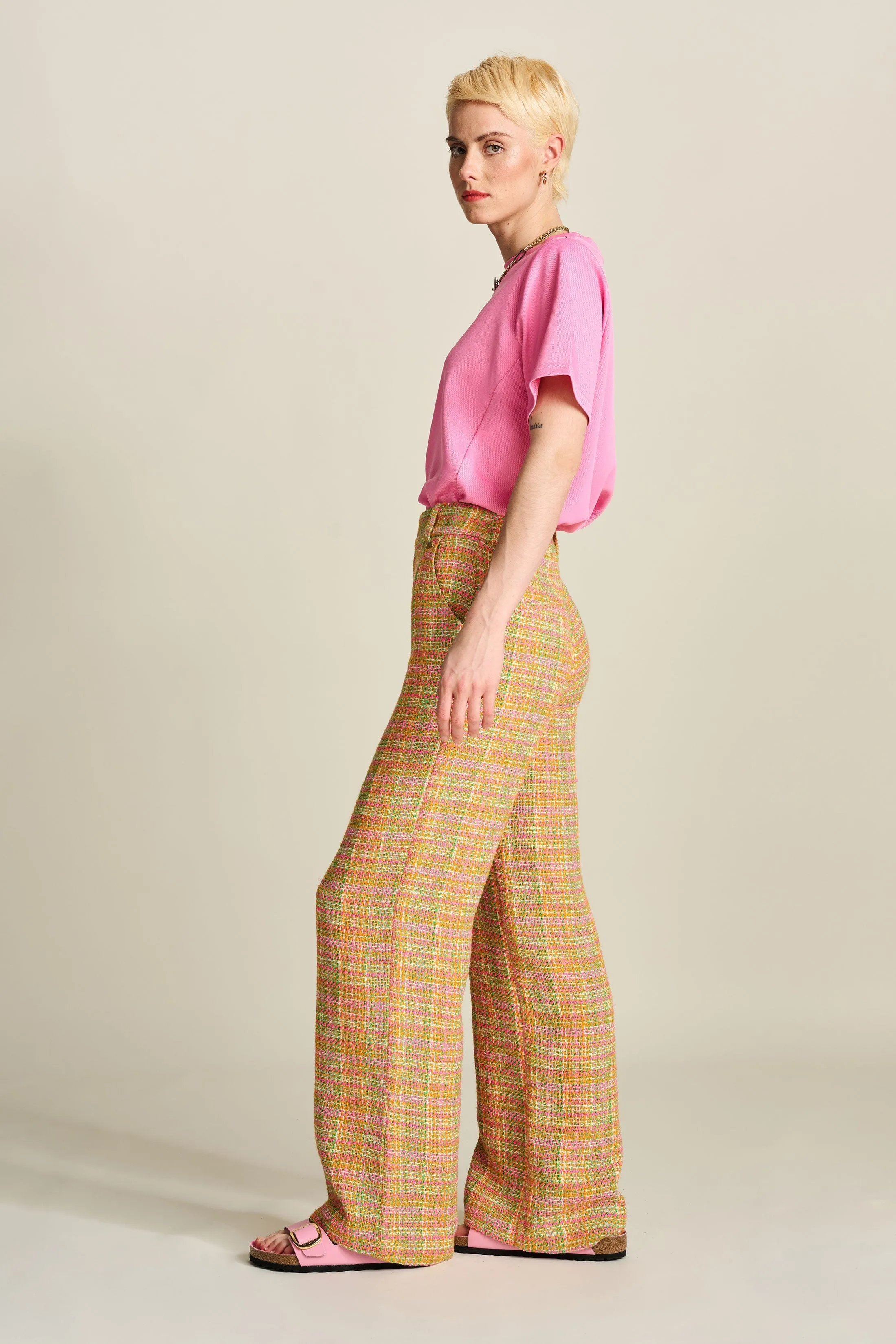 POM Amsterdam Sunset Tweed Pants