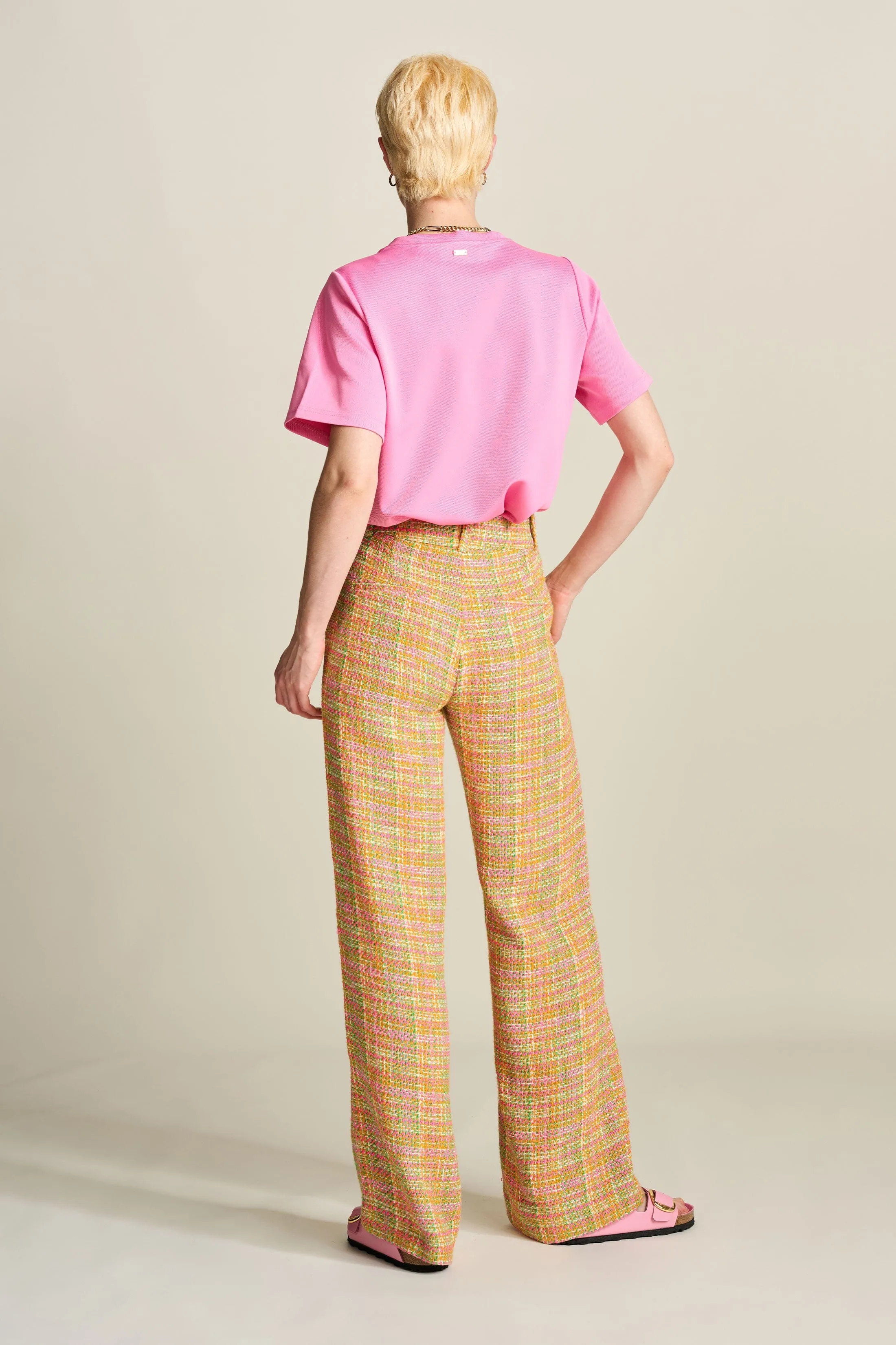 POM Amsterdam Sunset Tweed Pants