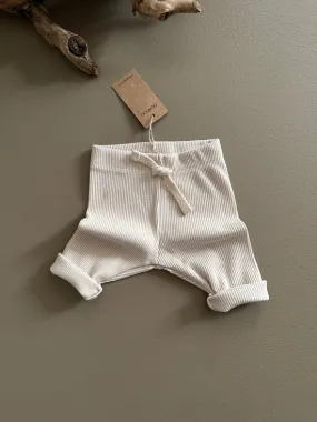 RIB LEGGINGS | MILK