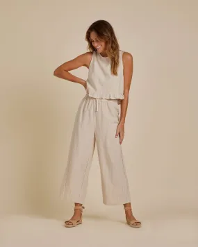 Rylee   Cru Wide Leg Pant | Sand