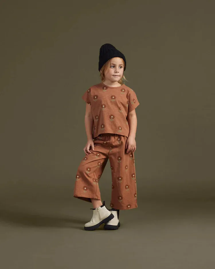 Rylee   Cru Wide Leg Pant || Sunflower