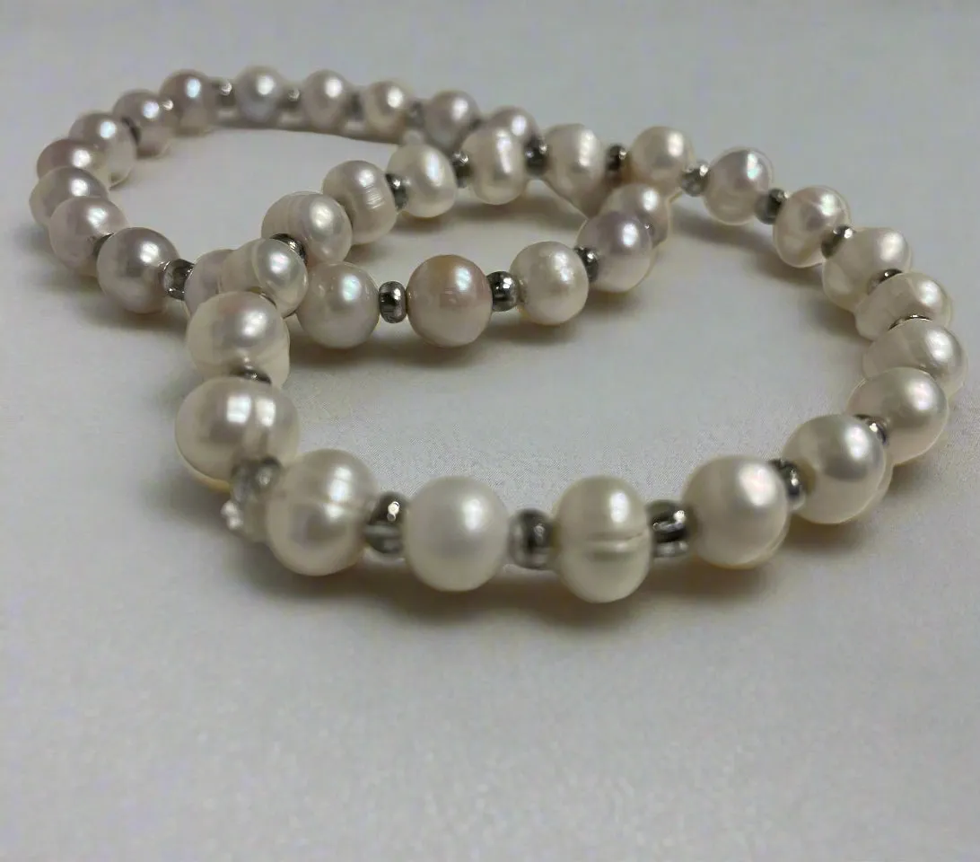 Signature Bracelet - White