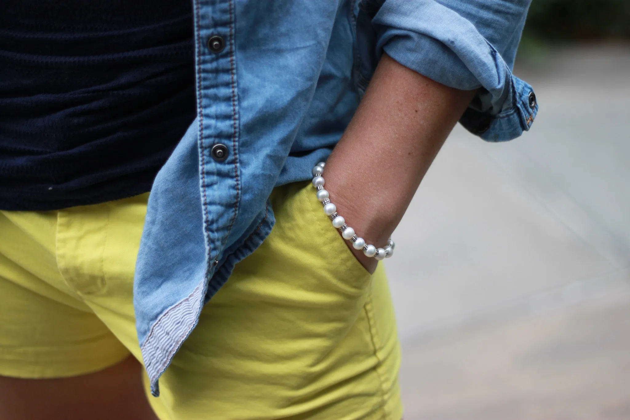 Signature Bracelet - White