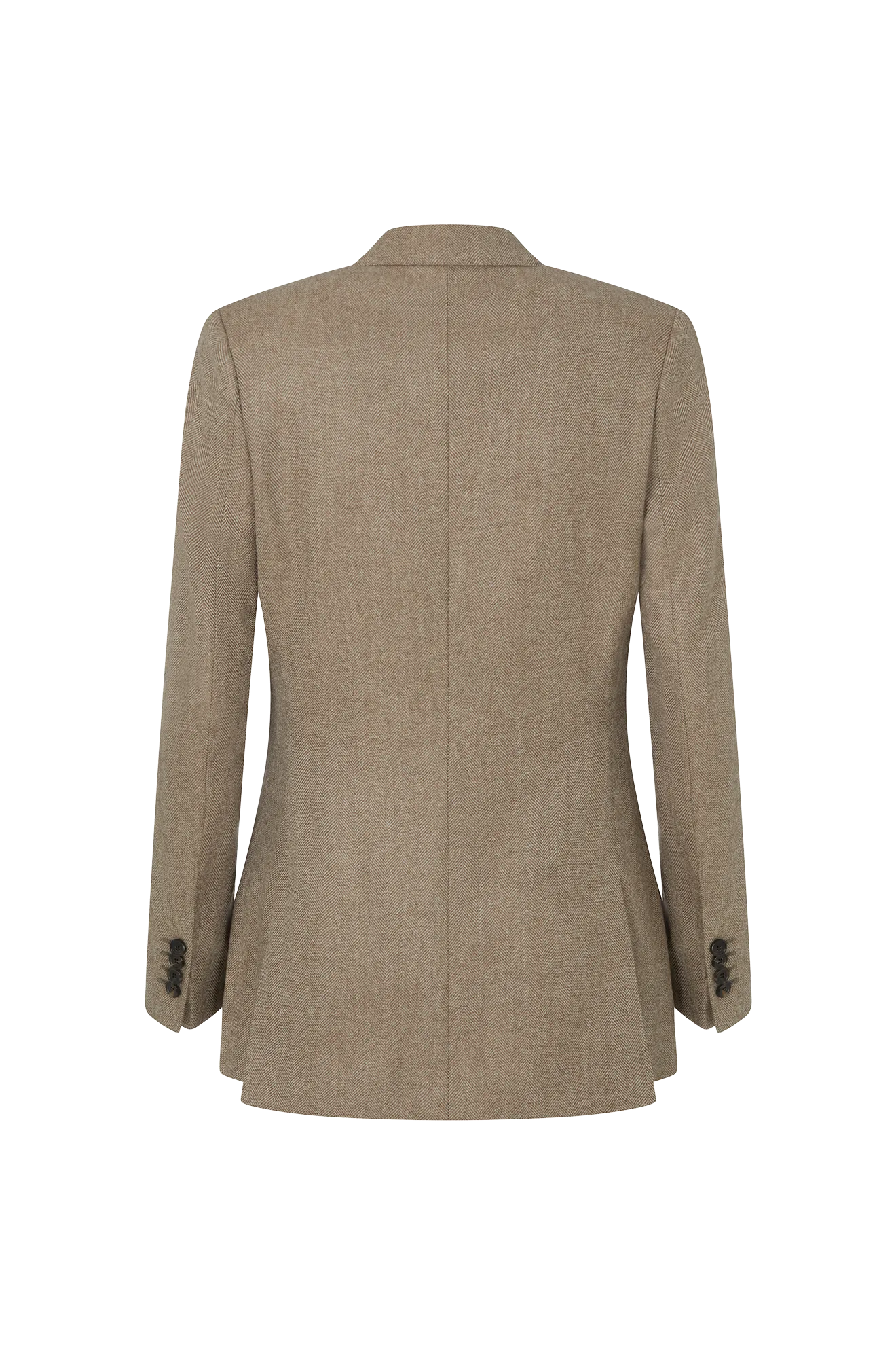 Single Breasted Jacket in Herringbone