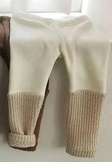 Soft Plush Ribbed Leggings
